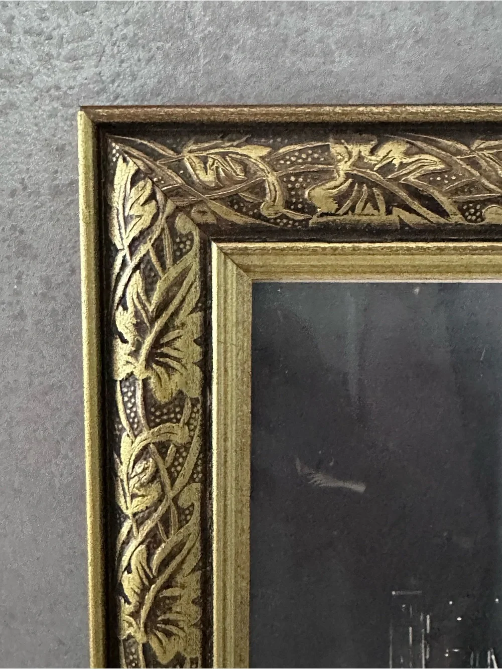 Vintage Framed 1950’s photo wood frame